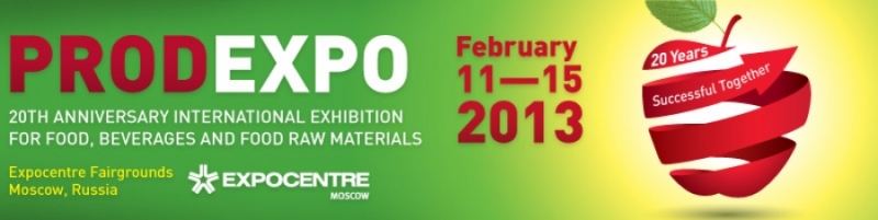 PRODEXPO 2013 - kiállítás Oroszországban